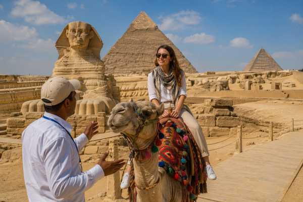 All-Inclusive VIP Private Giza Pyramids, Sphinx & Camel Ride Experience with Lunch