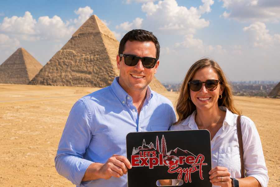 Let`s Explore Egypt All-Inclusive VIP Private Giza Pyramids, Sphinx & Camel Ride Experience with Lunch