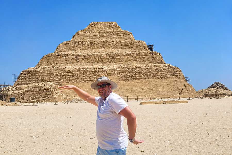 Let`s Explore Egypt VIP All-Inclusive Guided Day Trip to Giza Pyramids, Saqqara & Memphis with Camel Ride & Lunch
