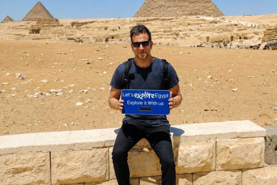 Let`s Explore Egypt VIP All-Inclusive Guided Day Trip to Giza Pyramids, Saqqara & Memphis with Camel Ride & Lunch
