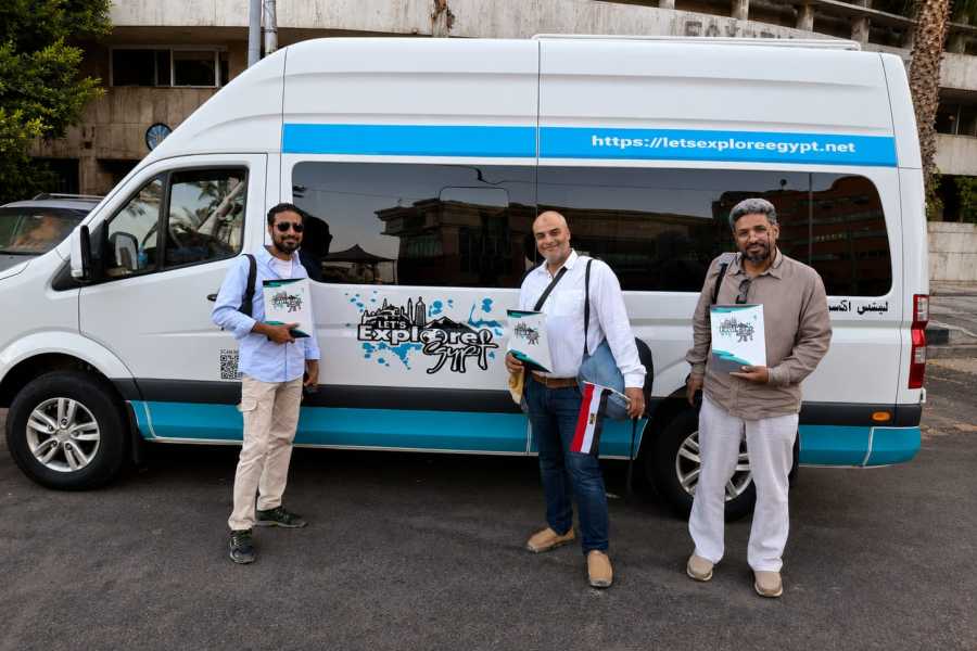 Let`s Explore Egypt Pyramid Highlights: private Day Tour to Giza Sakkara and Dahshur from Cairo