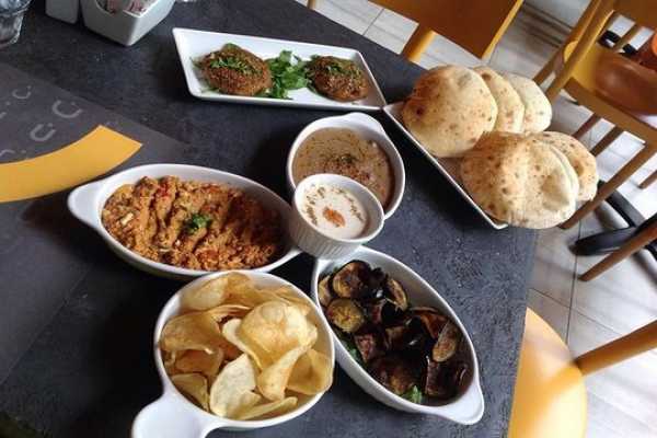 Cairo Food Day Tour with Egyptian family  with Khan El khalil Market