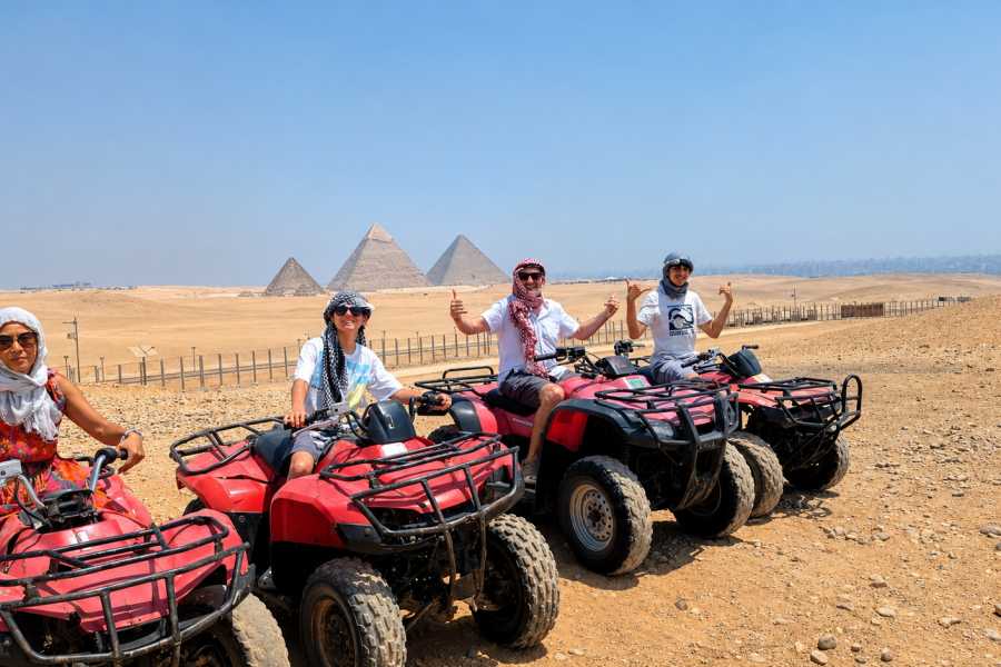 Let`s Explore Egypt Best adventure around Giza Pyramids with the Quad Bike in Giza
