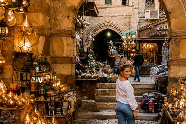 Private Pharaonic Village and shopping tour in Khan EL Khalili