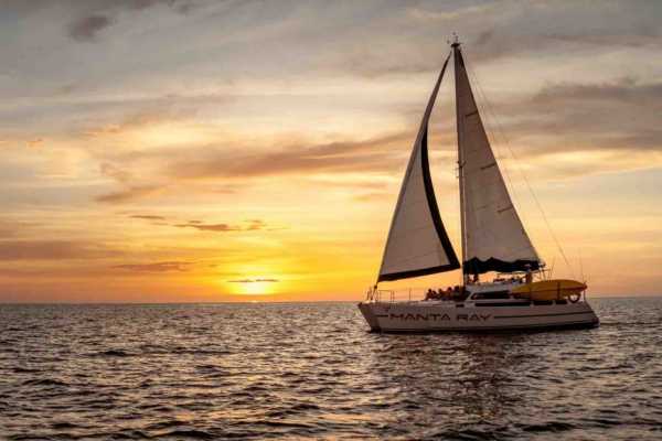 Manta Ray Private Catamaran Charter
