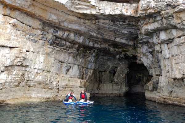 Stand-up Paddleboarding & Coasteering Adventure