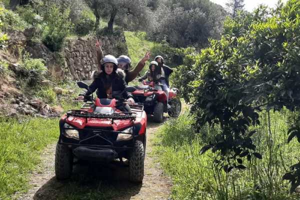 Escursione in Quad di tre ore in provincia di Agrigento