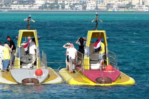 semi submarine El Gouna Egypt red sea Excursions