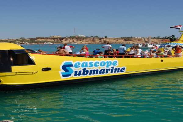 semi submarine El Gouna Egypt red sea Excursions