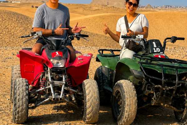 HALF DAY TOUR TO GIZA PYRAMIDS WITH 90 MINTUE QUAB BIKE INCLUDED&nbsp;