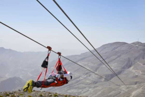 World's longest Zipline -  Ras Al Khaimah