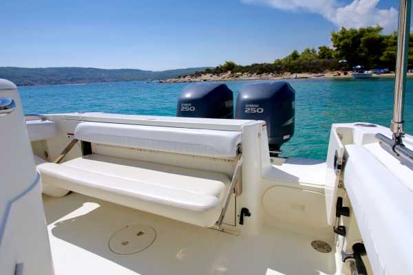Speedboat DILEON with Skipper, 2x250hp