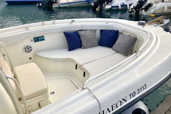 Speedboat DILEON with Skipper, 2x250hp