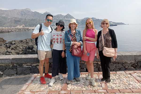 Tour di Giardini Naxos, Castelmola e Taormina da Catania