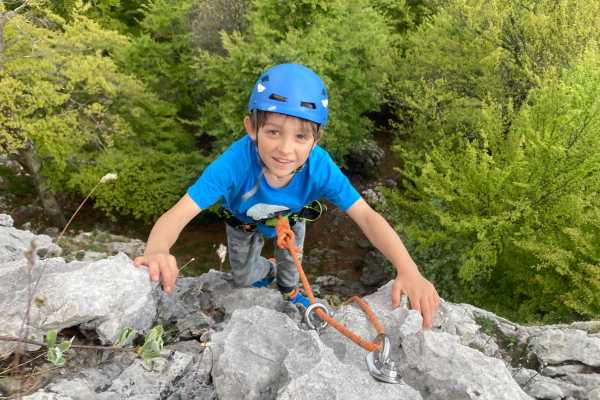 Family Rock Climbing
