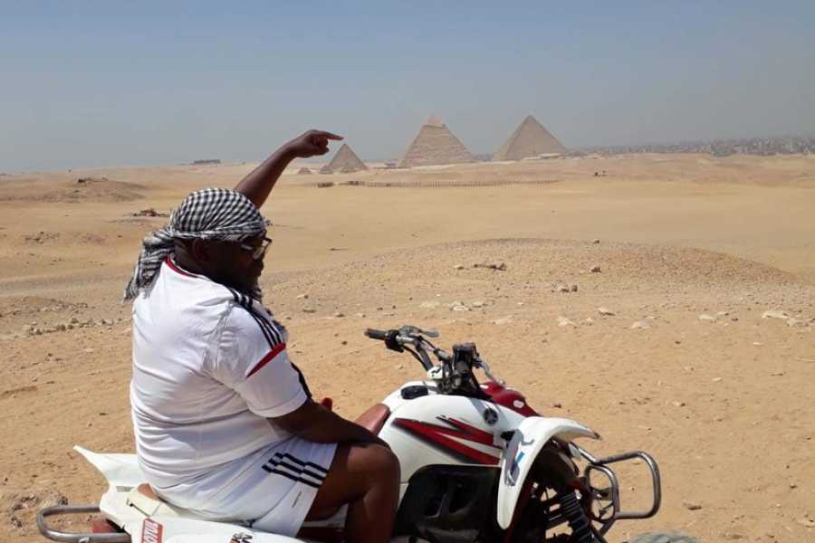Emo Tours Sweden Private ATV Quad Bike at The Pyramids