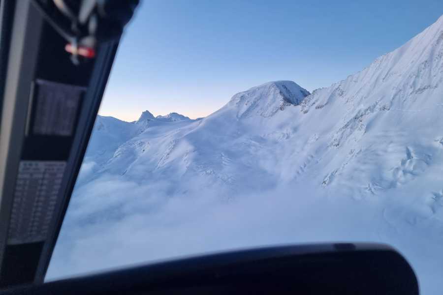 Saas-Fee Guides Alphubel 4206m mit Helikopter