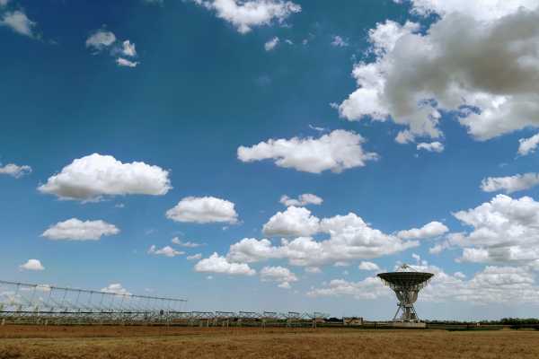 Ciclying to Croce del Nord radiotelescope