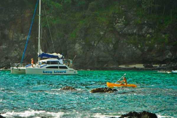 Lazy Lizard Catamaran Tour