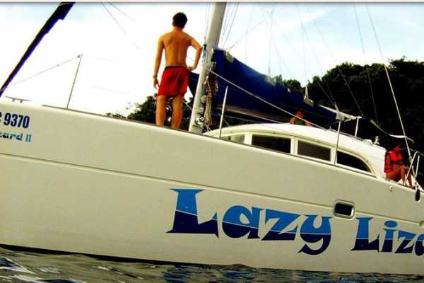 Lazy Lizard Catamaran Tour