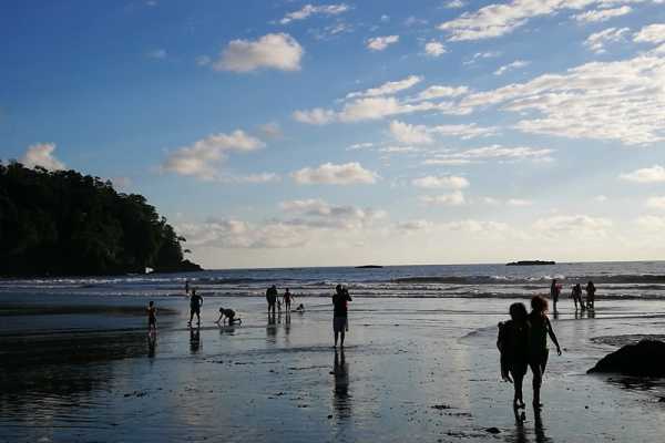 Walk in Ballena National Marine Park