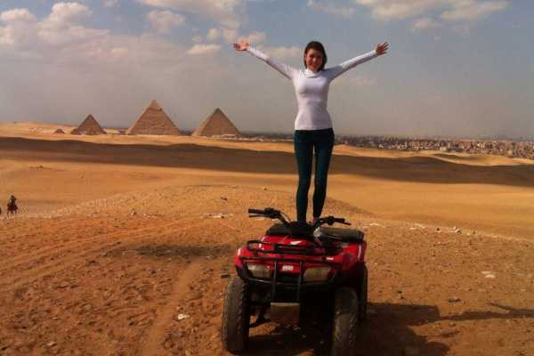 Desert Safari Excursions by Quad Bike at Giza Pyramids