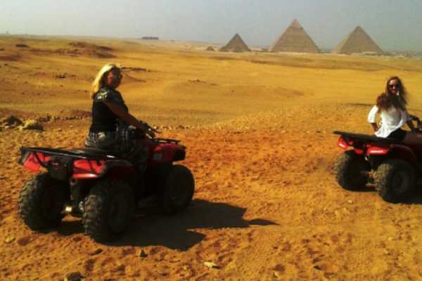 Desert Safari Excursions by Quad Bike at Giza Pyramids