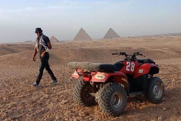 Desert Safari Excursions by Quad Bike at Giza Pyramids