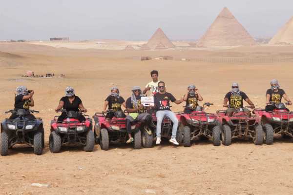 Desert Safari Excursions by Quad Bike at Giza Pyramids