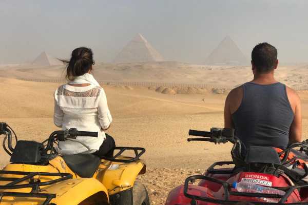 Desert Safari Excursions by Quad Bike at Giza Pyramids