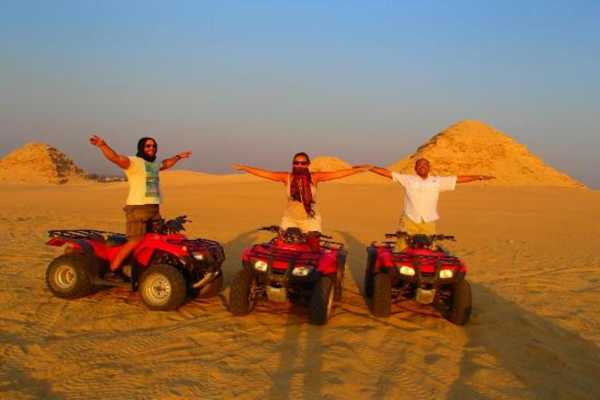 Desert Safari Excursions by Quad Bike at Giza Pyramids