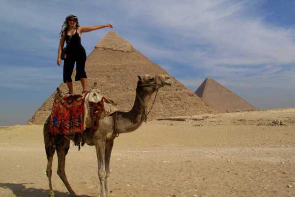 Camel Ride at The Giza Pyramids