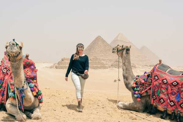 Camel Ride at The Giza Pyramids
