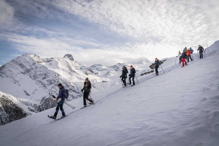 Saas-Fee Guides Snowshoe Tour Lagginjoch