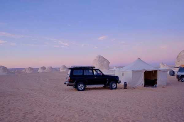 3 Days White Desert, Farafra Oasis, Bahariya Tour