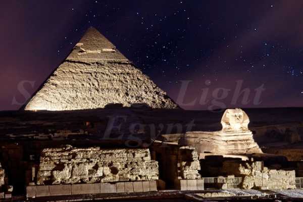 Sound and Light Show at the Giza Pyramids