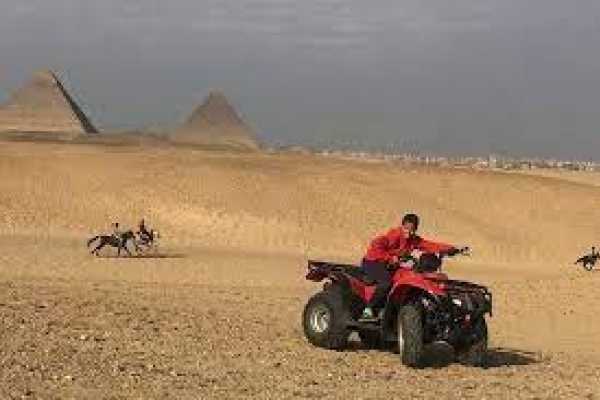 Desert Safari by Quad Bike around Pyramids