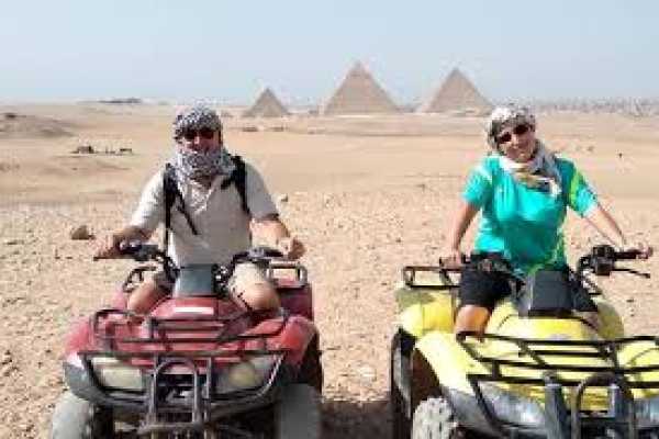 Desert Safari by Quad Bike around Pyramids