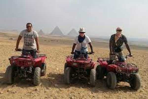 Desert Safari by Quad Bike around Pyramids