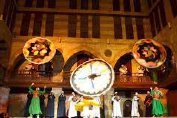 Tannoura show in Wekalt El-Ghory