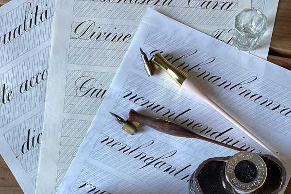 Artists at the Artist's House - Silvia Santandrea, English italics