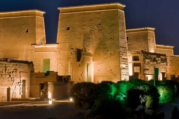 Sound and Light Show at Philae Temple