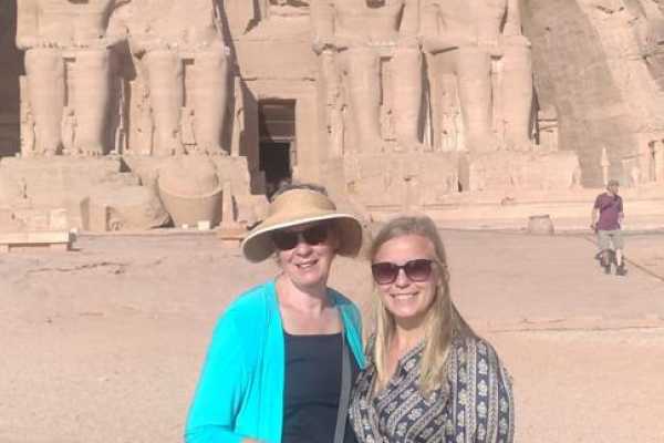 Abu Simble Temples from Aswan by Flight