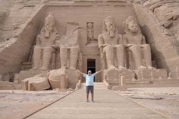 Abu Simble Temples from Aswan by Flight