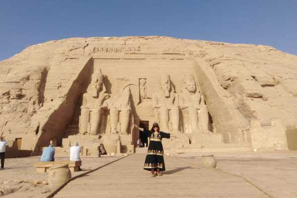 Abu Simble Temples from Aswan by Flight