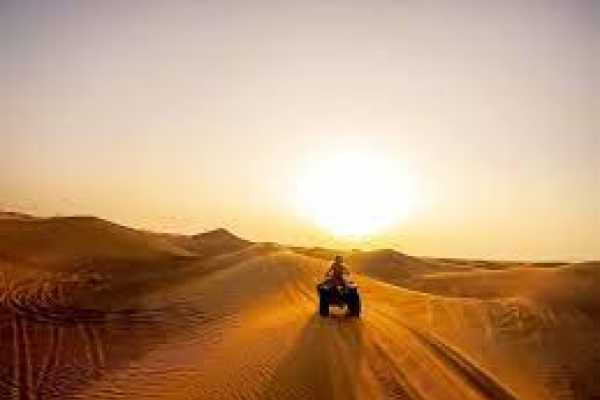 Sunset Desert Safari Trip by Quad Bike