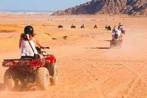 Quad biking with Camel ride and Bedouin dinner
