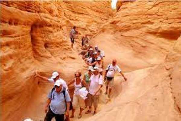 St Catherine and Colored Canyon by Jeep