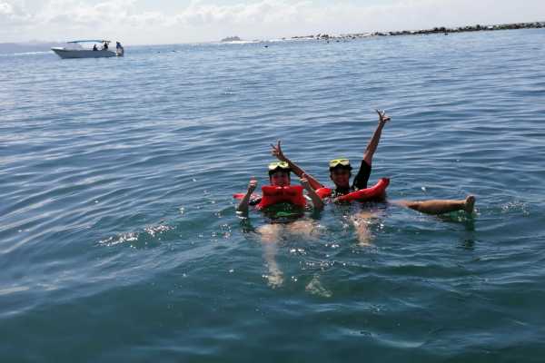 Snorkeling at Marino Ballena National Park