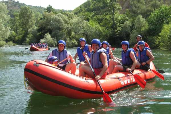 Rafting on the river Cetina in Croatia near town Omis 2026!  www.raft.hr